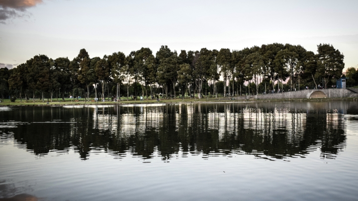 El Parque Sim&oacute;n Bol&iacute;var, reconocido como el pulm&oacute;n de Bogot&aacute; por su abundante y variada vegetaci&oacute;n.