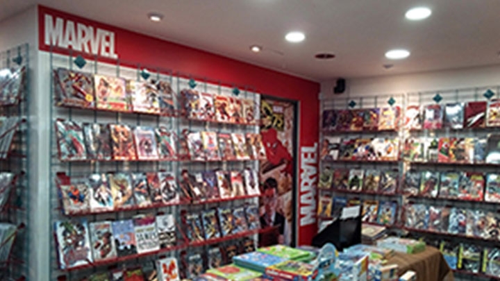 Tienda especializada de c&oacute;mic