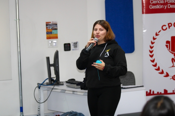 Tania Saavedra, representante del programa Soy joven, soy Bogot&aacute;