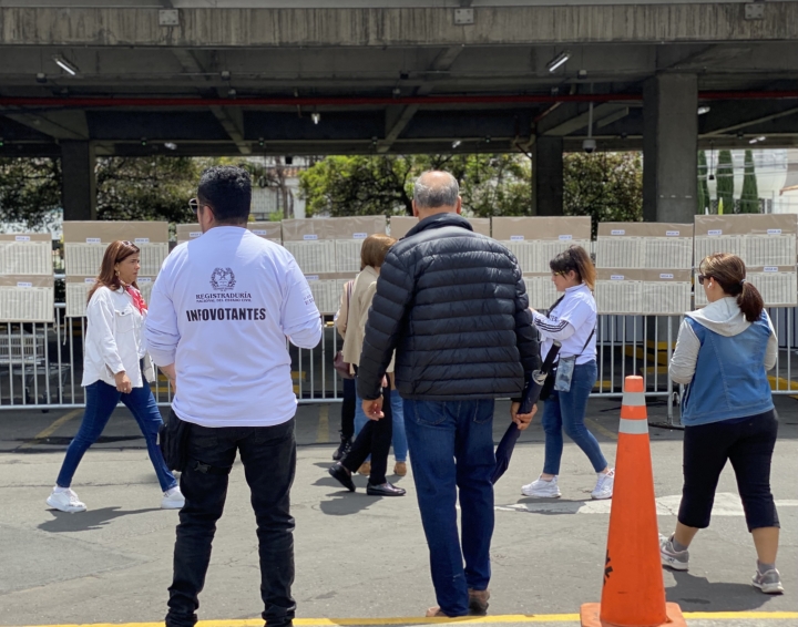 Así fue la jornada electoral desde el Centro Comercial Unicentro