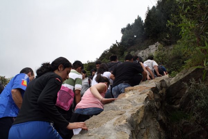 Subiendo a Monserrate