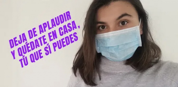 ¡Quédate en tu p*** casa, por favor!