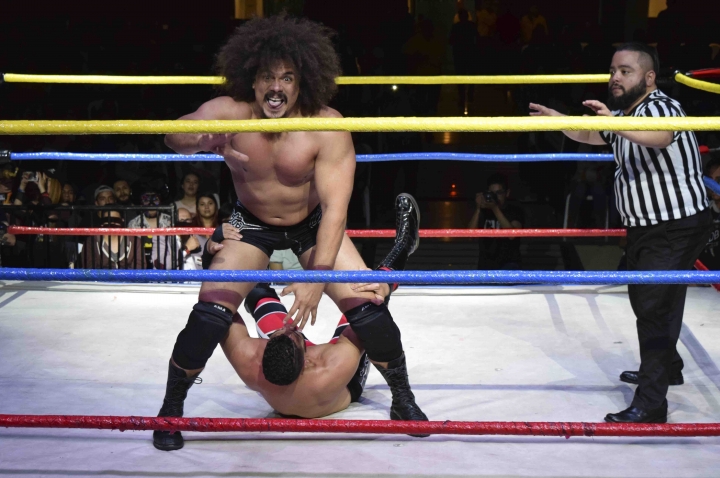 ‘Solo por una noche’: estrellas de lucha libre sobre el ring