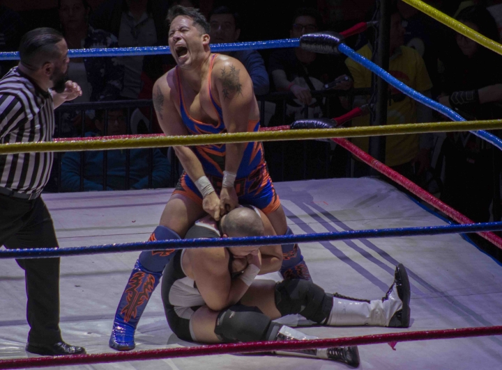 ‘Solo por una noche’: estrellas de lucha libre sobre el ring