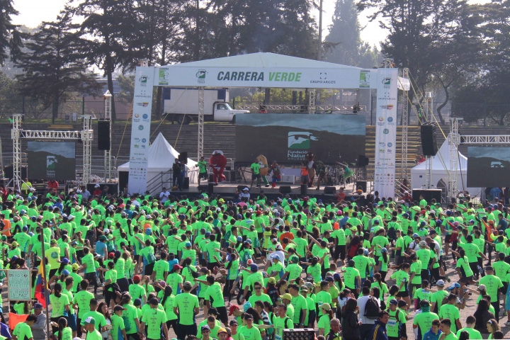 La jornada inició a las 7:30 a.m. en el parque Simón Bolívar