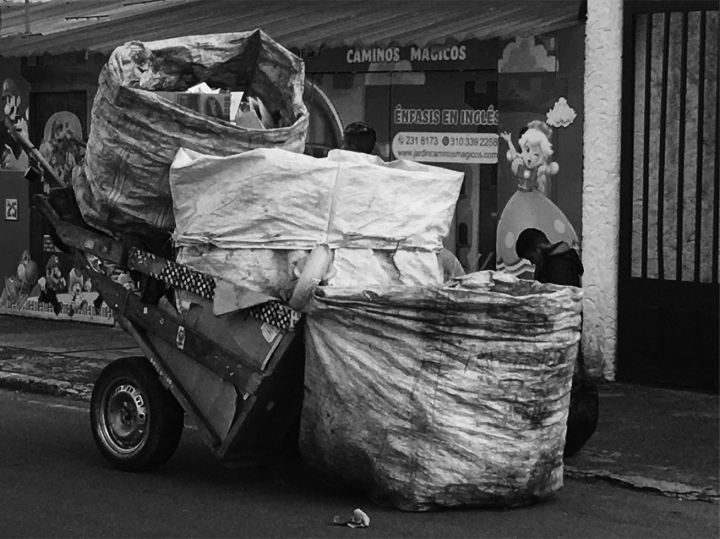 Recicladores en Bogotá