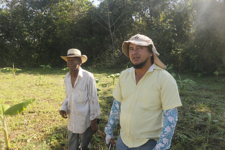 Eusebio Torres y Josué Aguirre, municipio Puerto López. Fotografía Tomada por Juan Pablo Larrota