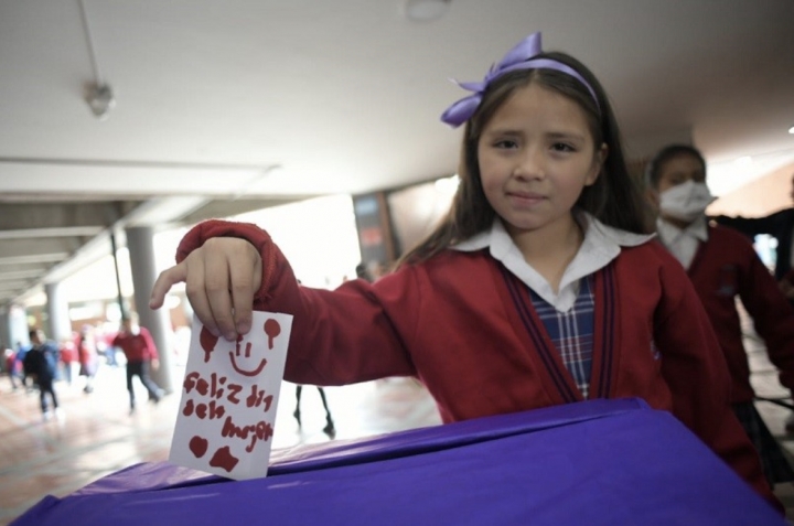 Buz&oacute;n Violeta