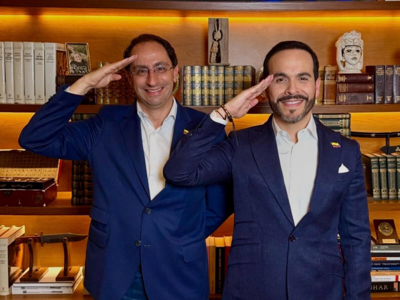 Aberlardo de la Espriella y Jose Manuel Restrepo|||
