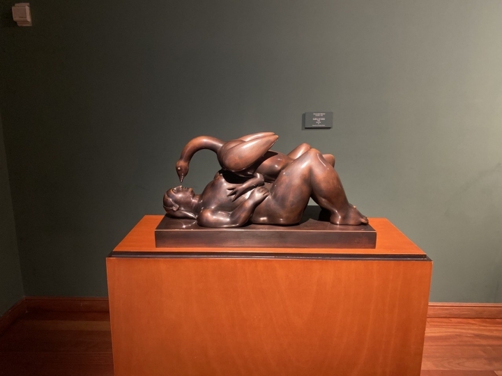 Museo Botero: Leda y el cisne, Fernando Botero