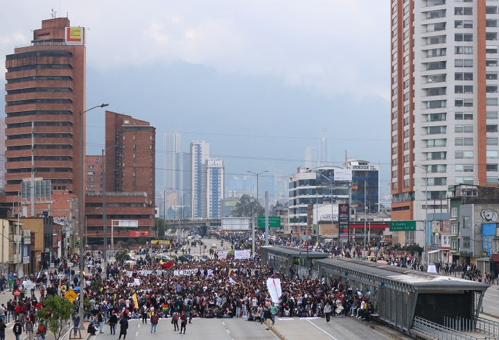 Imágenes del Paro Nacional 21N