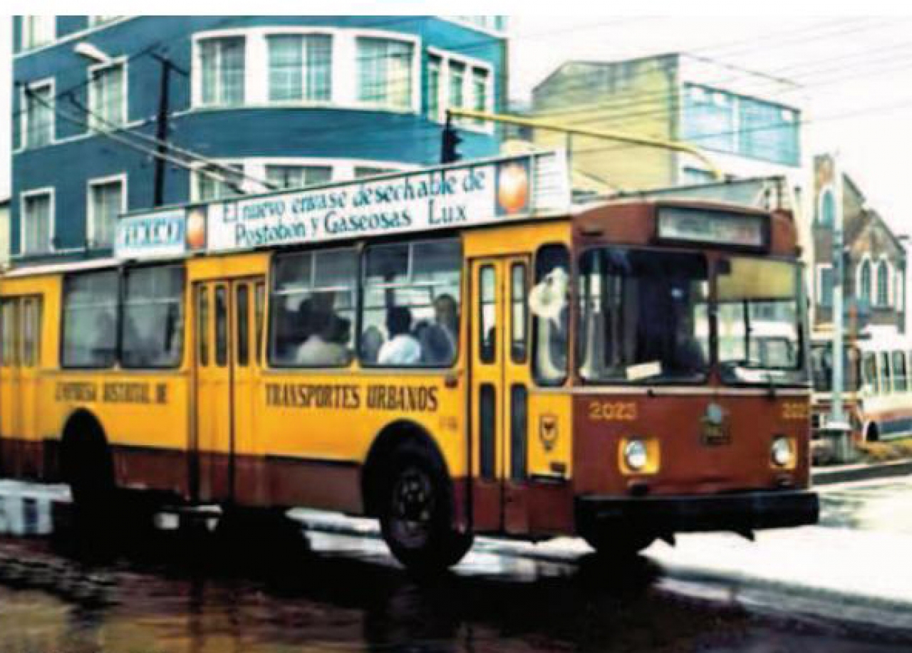 Historia del transporte público en Bogotá