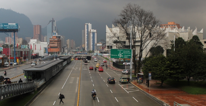 Vista del Museo de Memoria Hist&oacute;rica desde la calle 26.