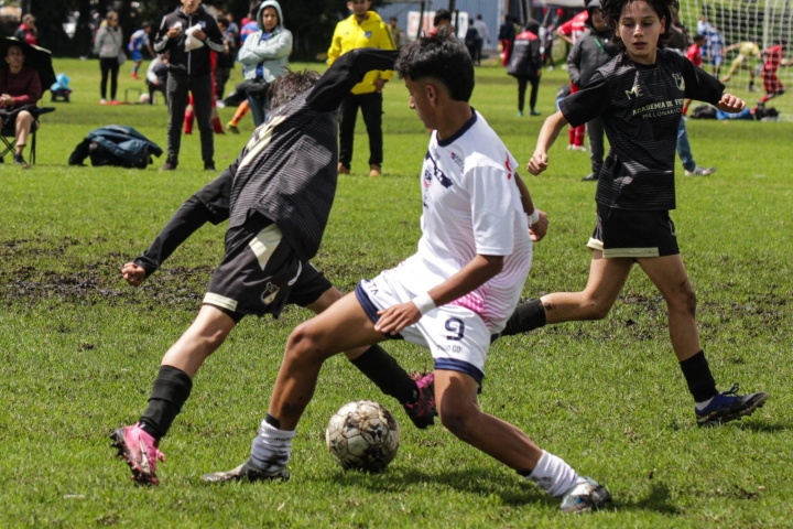 El partido fue bastante disputado