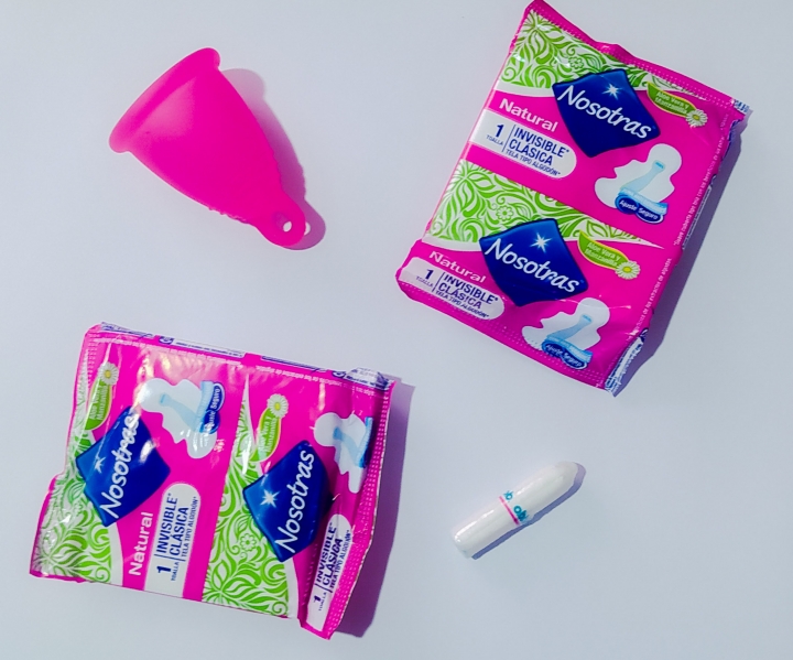 Productos de gestión menstrual.