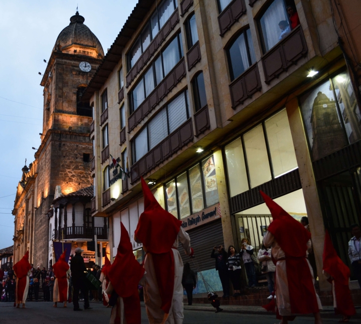 Así se conmemora la Semana Santa en Tunja