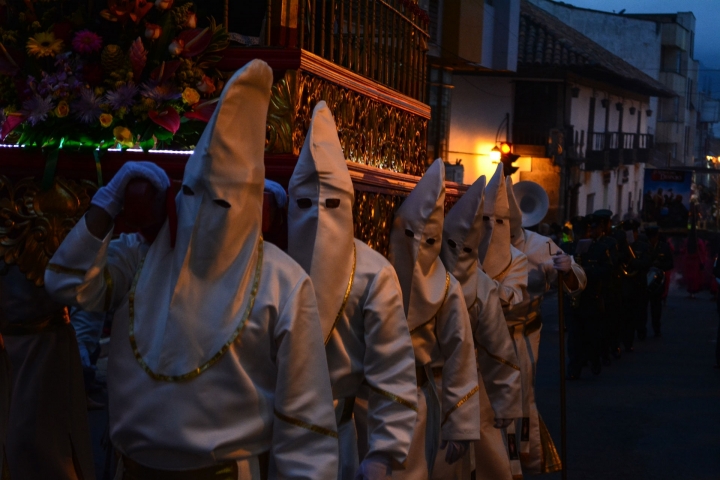 Así se conmemora la Semana Santa en Tunja