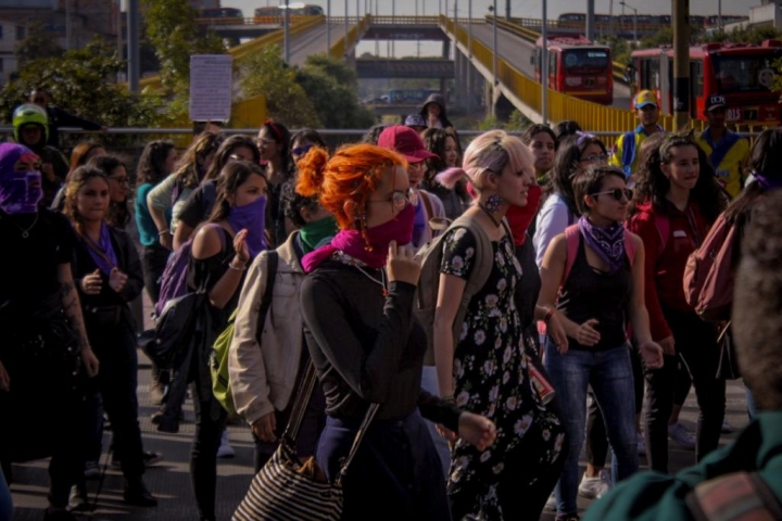 Performance "El violar eres t&uacute;"