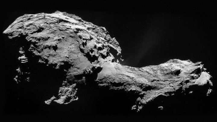 Cometa 67P/Churyumov-Gerasimenko.