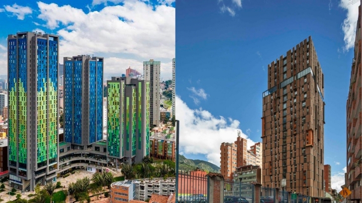 Las residencias CityU y Livinnx18, ubicadas en el centro de Bogotá