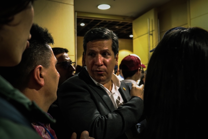 As&iacute; se vivi&oacute; la derrota de Federico Guti&eacute;rrez en su sede de campa&ntilde;a