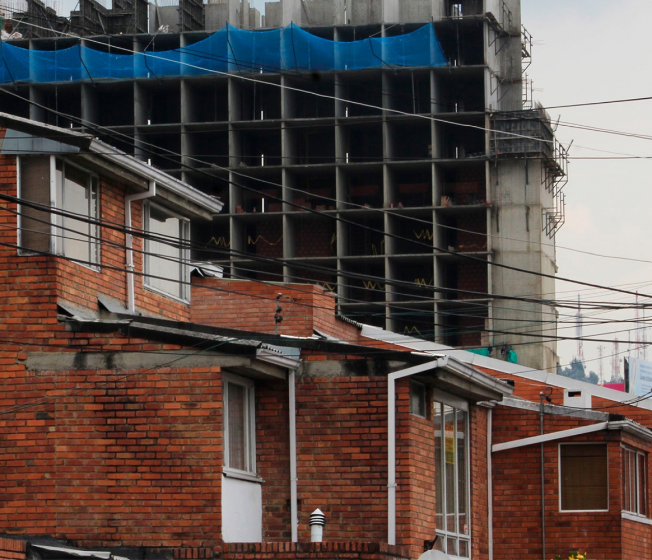 Niza Córdoba, barrio de Bogotá, enfrenta problemas por construcción aledaña