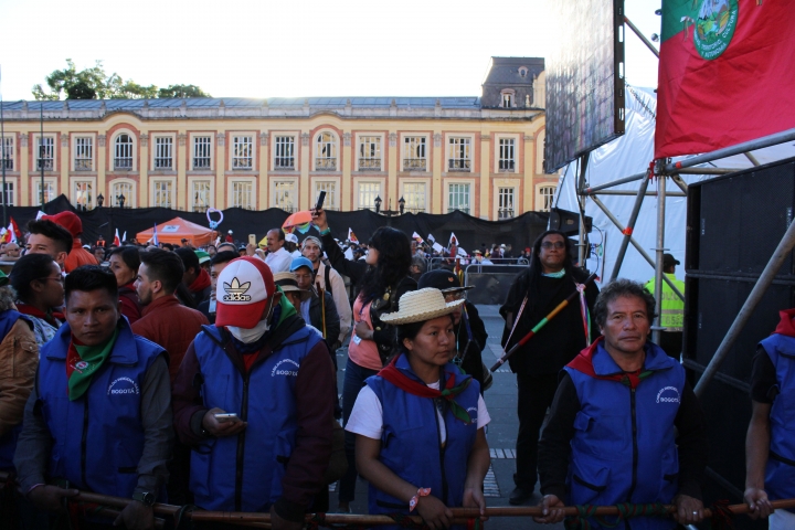 El cierre de campaña de Gustavo Petro en la Plaza de Bolívar