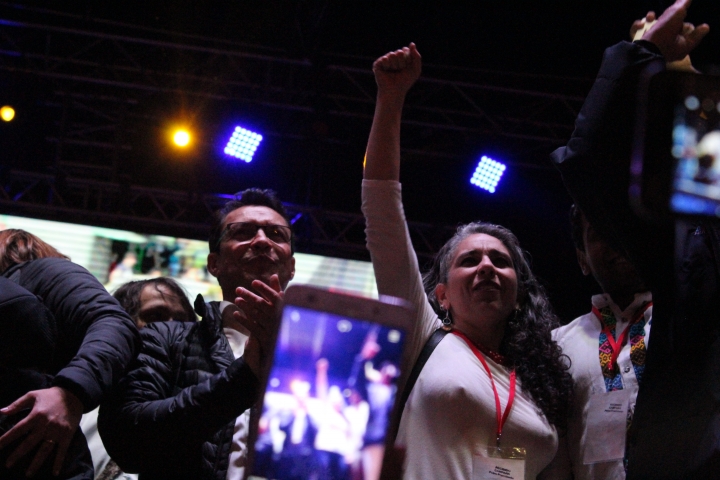 El cierre de campa&ntilde;a de Gustavo Petro en la Plaza de Bol&iacute;var