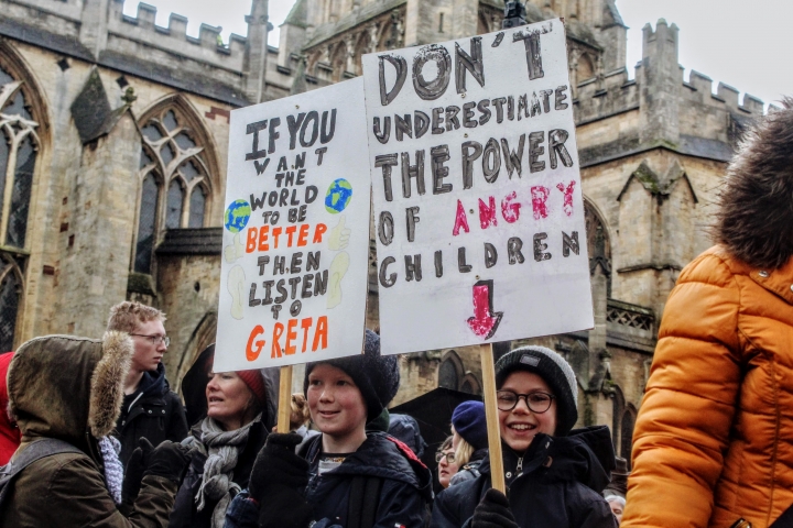 "No me quedaré callada mientras el mundo arde": Greta Thunberg