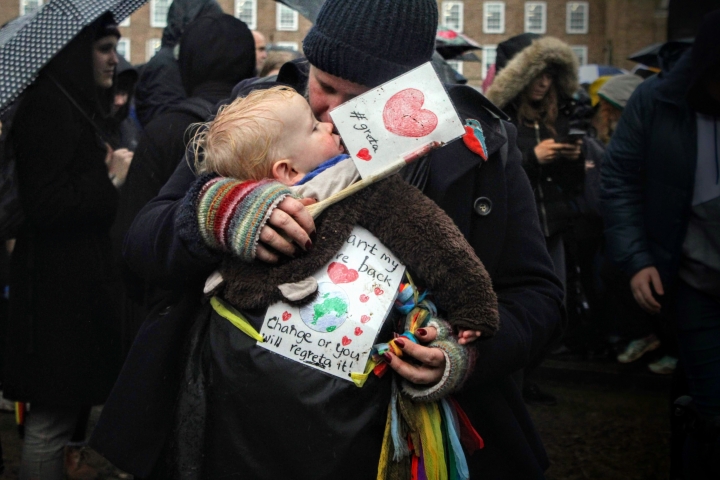 "No me quedaré callada mientras el mundo arde": Greta Thunberg
