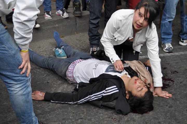 Daños colaterales tras manifestaciones contra Transmilenio