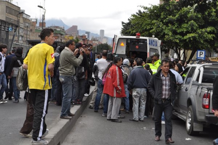 Da&ntilde;os colaterales tras manifestaciones contra Transmilenio