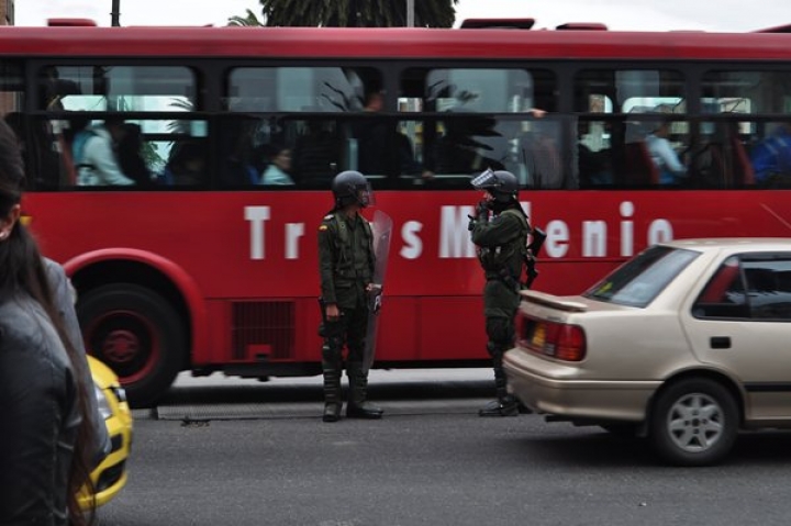 Daños colaterales tras manifestaciones contra Transmilenio