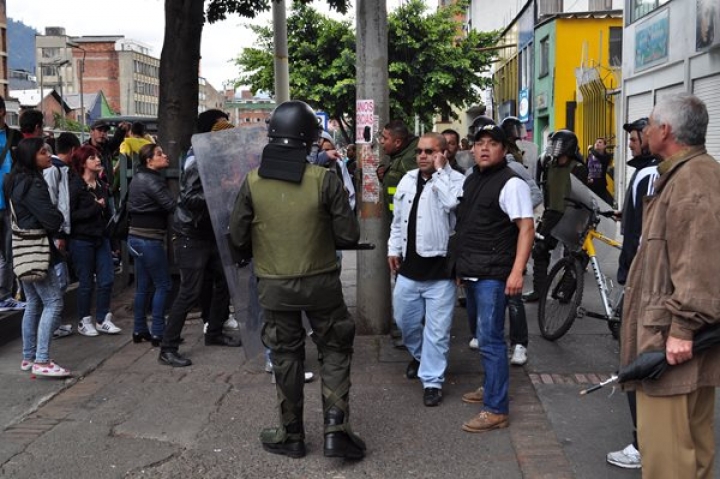 Daños colaterales tras manifestaciones contra Transmilenio