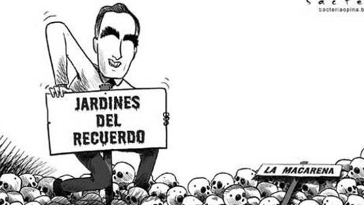 El caricaturista Jaime Andr&eacute;s Poveda, m&aacute;s conocido como Bacteria, tiene m&aacute;s de 23.000 seguidores en Facebook. Es uno de las plumas m&aacute;s &aacute;cidas del pa&iacute;s y le cont&oacute; a PLAZA CAPITAL c&oacute;mo trabaja sus im&aacute;genes sobre personajes como Uribe, Petro y Santos.