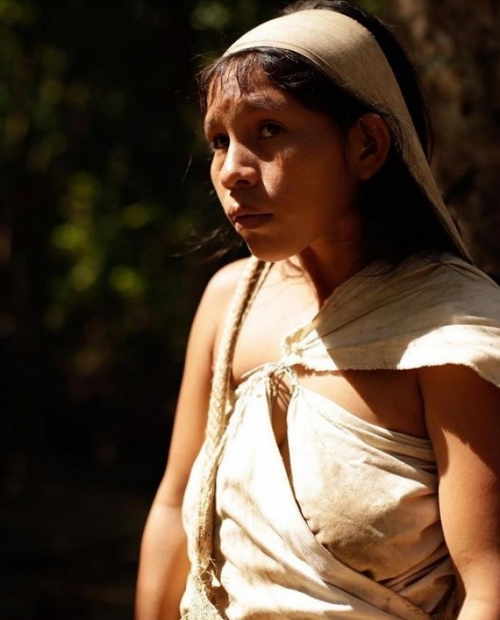 Mujer ind&iacute;gena del Parque Tayrona (Colombia,2018)