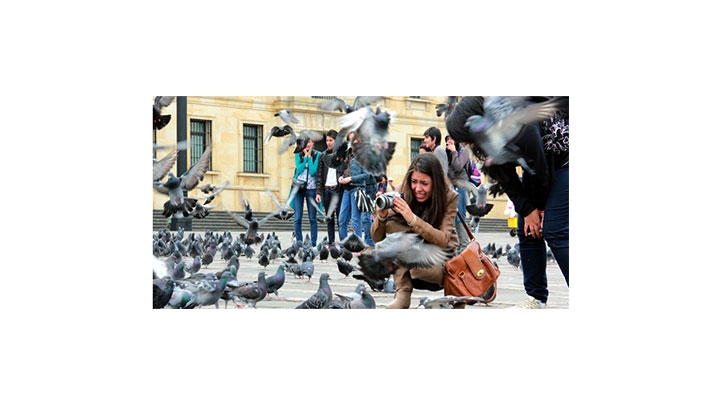 Cursos de Fotografia en la Plaza de Bolivar