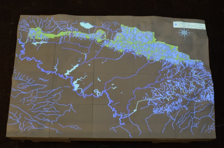 Cartografía interactiva.