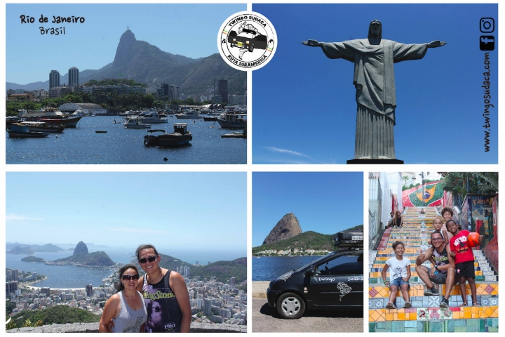 En Twingo, pareja viajera, por Latinoam&eacute;rica