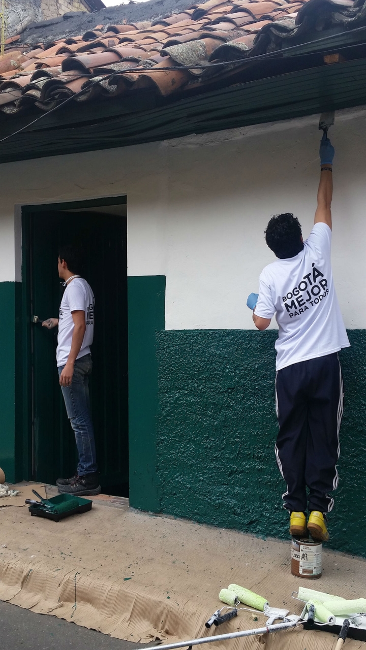 Voluntariados, la nueva apuesta de la alcaldía para renovar las calles del centro de Bogotá