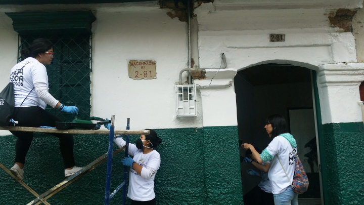 Voluntariados, la nueva apuesta de la alcaldía para renovar las calles del centro de Bogotá