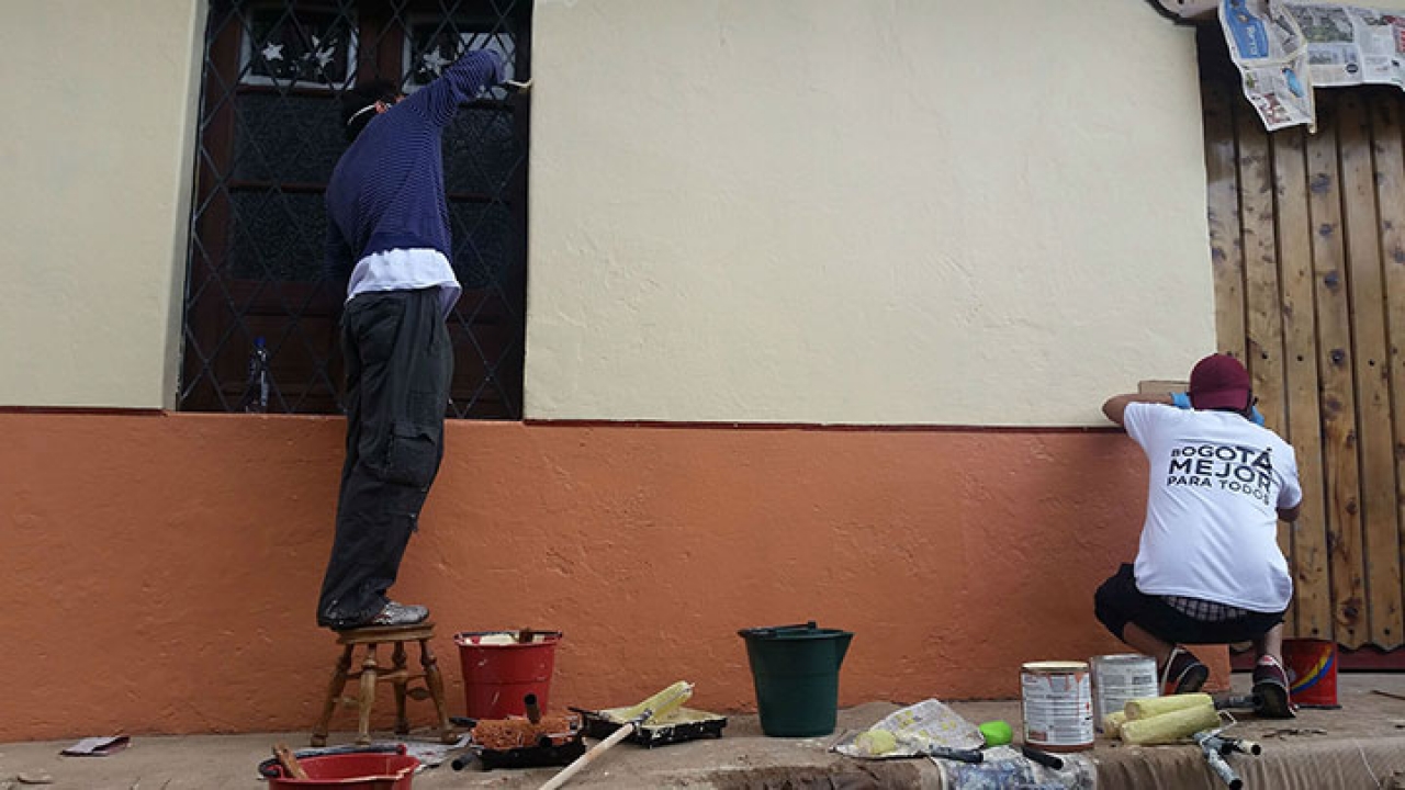 Voluntariados, la nueva apuesta de la alcaldía para renovar las calles del centro de Bogotá