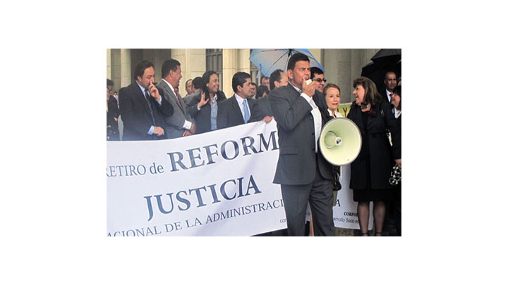 Contra la reforma a la justicia