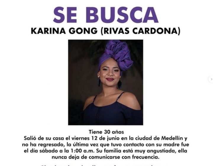 Anuncio de Se Busca Kari Gong