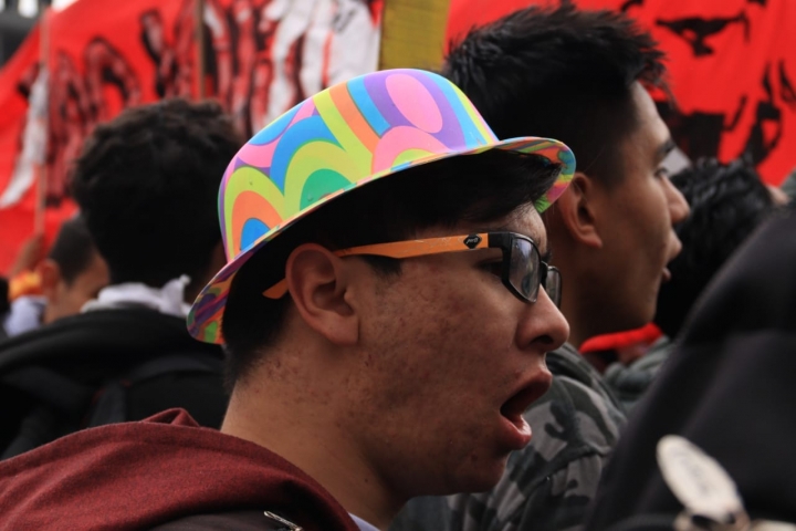 As&iacute; se alistan los estudiantes para la marcha por la universidad p&uacute;blica