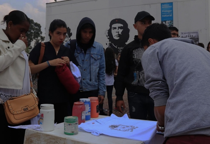 Así se alistan los estudiantes para la marcha por la universidad pública