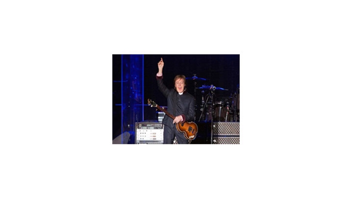 Paul McCartney en el estadio El Camp&iacute;n.