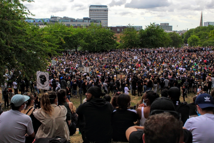 #BlackLivesMatter: Fotogalería de las marchas contra el racismo en Bristol