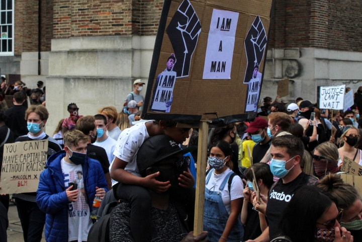 #BlackLivesMatter: Fotogalería de las marchas contra el racismo en Bristol