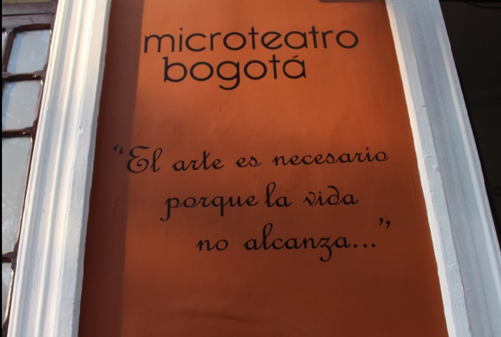 Microteatro Bogotá, un nicho de cultura y arte. Foto: Cinthya Castaño